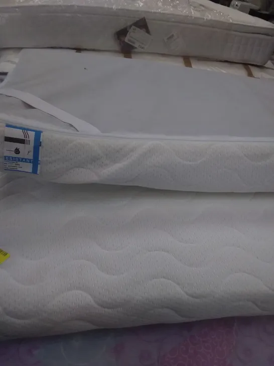 7.5CM MEMORY FOAM FIBRE 4'6" DOUBLE MATTRESS 