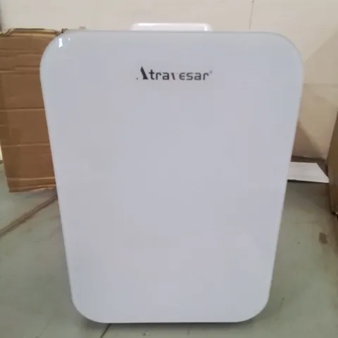 BOXED PORTABLE MINI CAR REFRIGERATOR IN WHITE