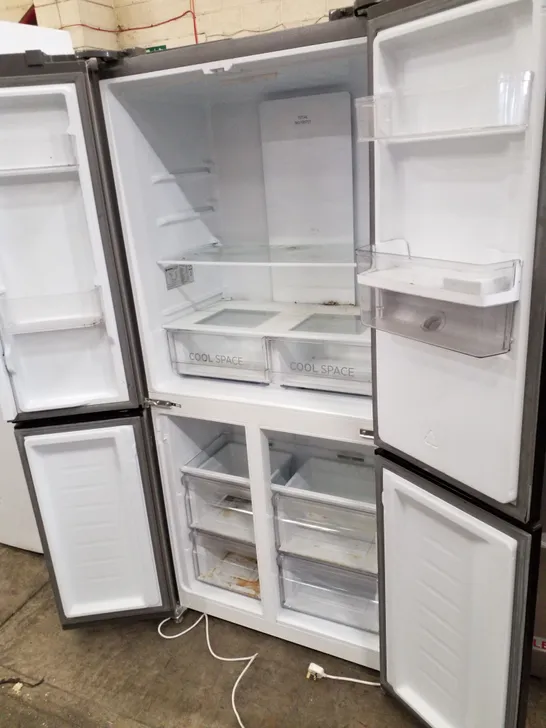 HOOVER MULTI DOOR AMERICAN FRIDGE FREEZER SS - UNPROCESSED RAW RETURN