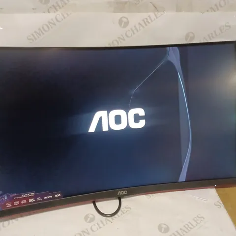 AOC G LINE 2ND GEN CUVED GAMING MONITOR (COLLECTION ONLY)