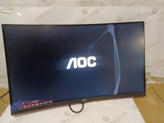 AOC G LINE 2ND GEN CUVED GAMING MONITOR (COLLECTION ONLY)