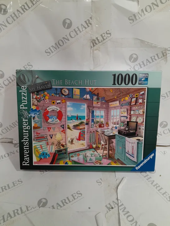 BOXED RAVENSBURGER THE BEACH HUT 1000 PEICE