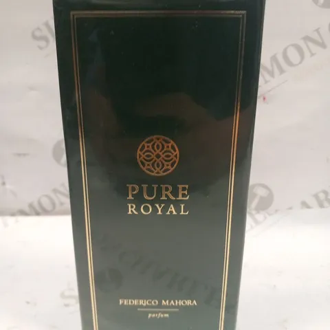 BOXED AND SEALED FEDERICO MAHORA PURE ROYAL PARFUM 50ML