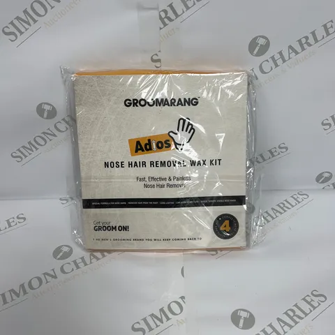 GROOMARANG NOSE HAIR REMOVAL WAX KIT 