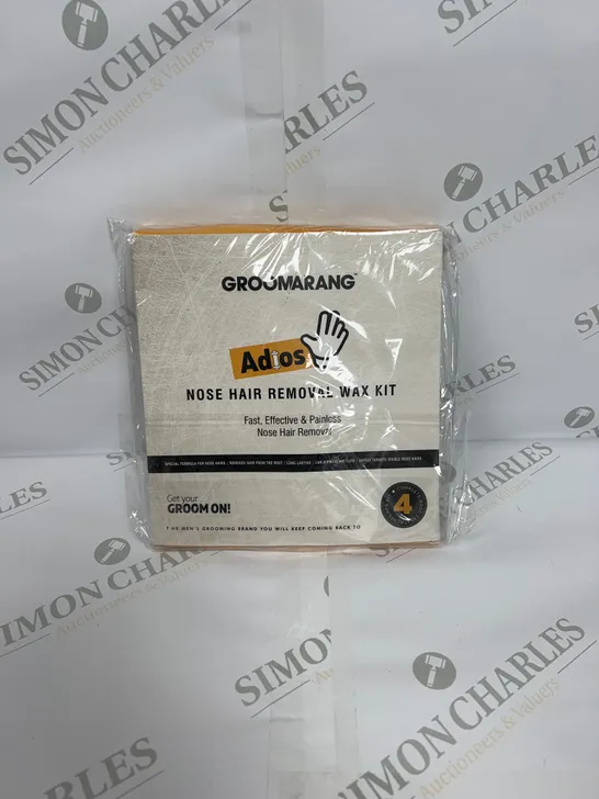 GROOMARANG NOSE HAIR REMOVAL WAX KIT 