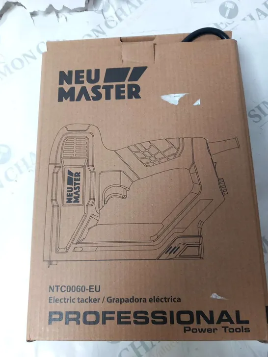 BOXED NEU MASTER NTC0060-EU ELECTRIC TACKER