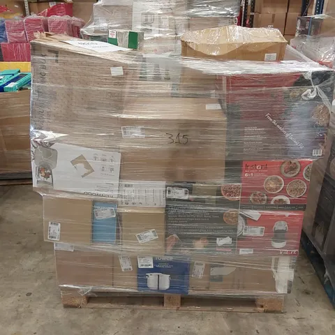 PALLET OF APPROXIMATELY 50 UNPROCESSED RAW RETURN HOUSEHOLD AND ELECTRICAL GOODS TO INCLUDE;