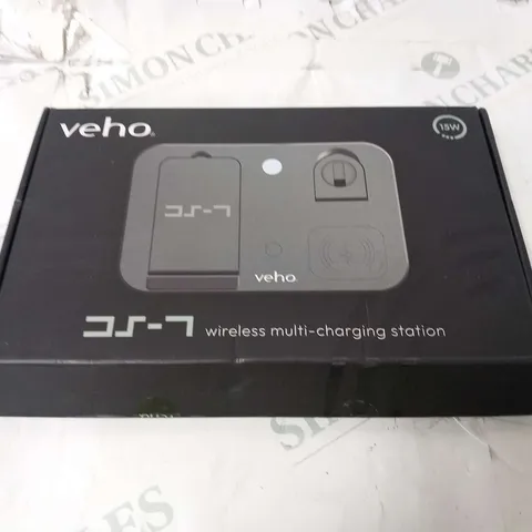 BOXED VEHO WIRELESS MULTI CHARGING STATION 