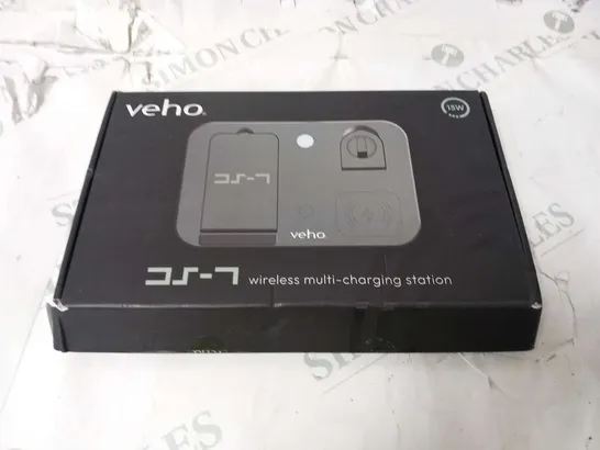 BOXED VEHO WIRELESS MULTI CHARGING STATION 