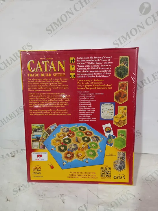 THE SETTLERS OF CATAN BOARD GAME