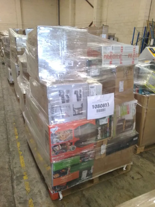 PALLET OF APPROXIMATELY 26 UNPROCESSED RAW RETURN HOUSEHOLD AND ELECTRICAL GOODS TO INCLUDE;