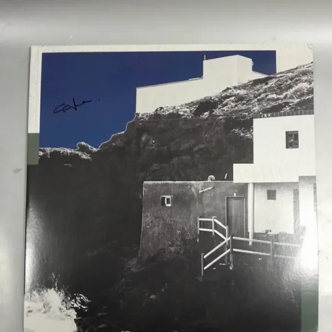 SIGNED GEORGE OGILVIE WHITE OUT DOUBLE LP VINYL 