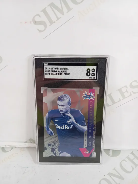 SGC 2019-20 TOPPS CRYSTAL #113 ERLING HAALAND EUFA CHAMPIONS LEAGUE