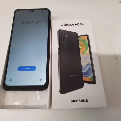 BOXED SAMSUNG GALAXY A04S MOBILE PHONE 32GB