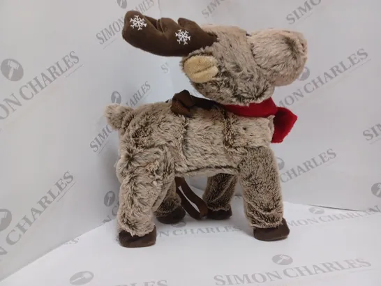 BOXED ANIMATED WALKING AND SINGING REINDEER RRP £22