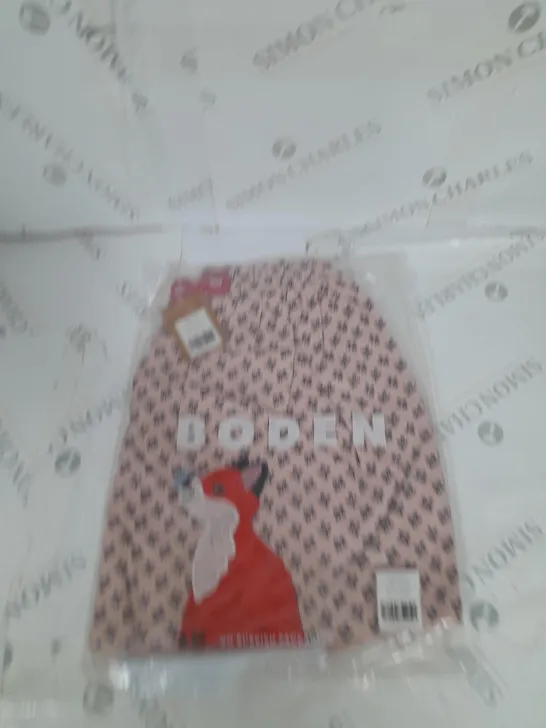 BAGGED BODEN FOX SKIRT SIZE 11-12 YEARS