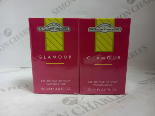 LOT OF 12 DFC GLAMOUR EDP 90ML