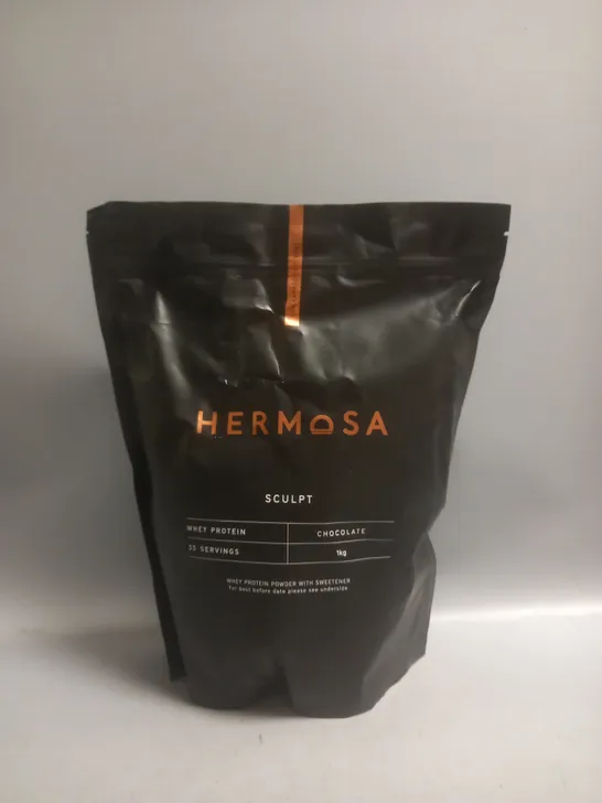 HERMOSA SCULPT WHEY PROTEIN POWDER IN CHOCOLATE 1KG