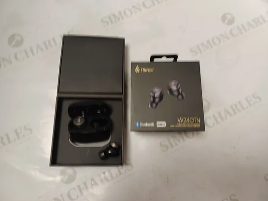 BOXED EDIFIER W240TN WIRELESS BLUETOOTH EARBUDS - BLACK