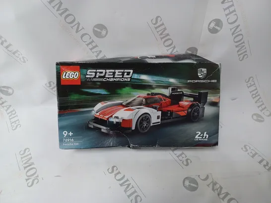 BOXED LEGO 76916 SPEED CHAMPIONS PORSCHE RRP £19.99