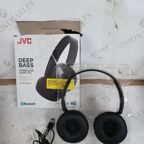 JVC DEEPBASE WIRELESS HEADPHONES