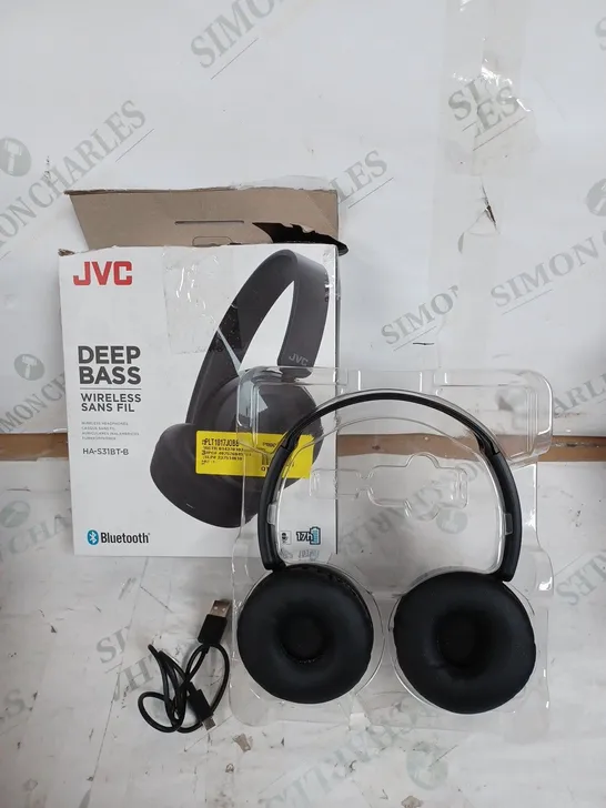 JVC DEEPBASE WIRELESS HEADPHONES