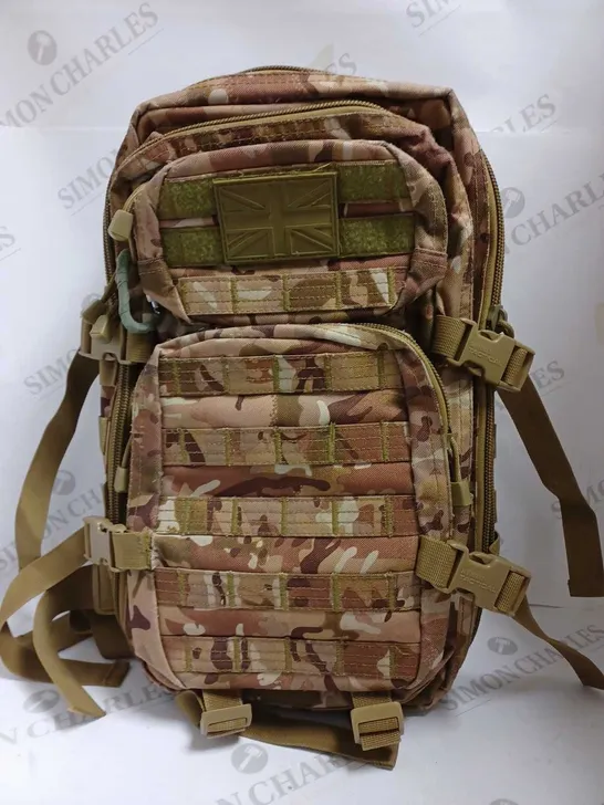 KOMBAT UK SMALL MOLLE ASSAULT PACK - BTP CAMOUFLAGE