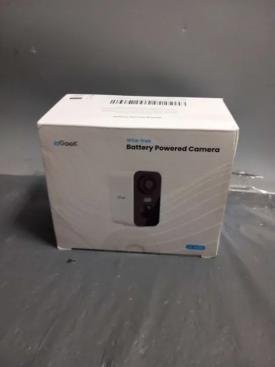 BOXED IE GEEK WIRE FREE BATTERY POWERED CAMERA