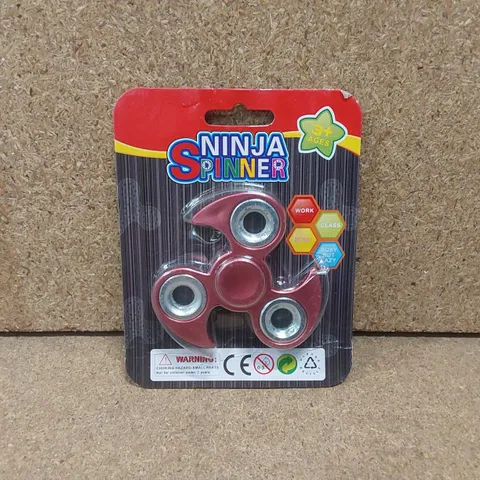 BOX TO CONTAIN APPROX 48 X NINJA FIDGET SPINNERS - RED