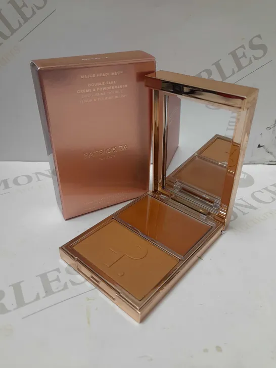 PATRICK TA MAJOR HEADLINES DOUBLE TAKE CREME POWDER BLUSH DUO - SHE'S SO L.A