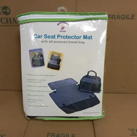 BOX OF APPROX 6 GOLDBUG CAR SEAT PROTECTOR MATS WITH TRAVEL BAG