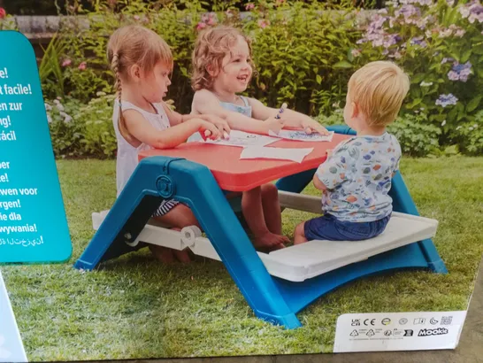 BOXED PALPLAY FUN 'N FOLD PICNIC TABLE  RRP £64.99