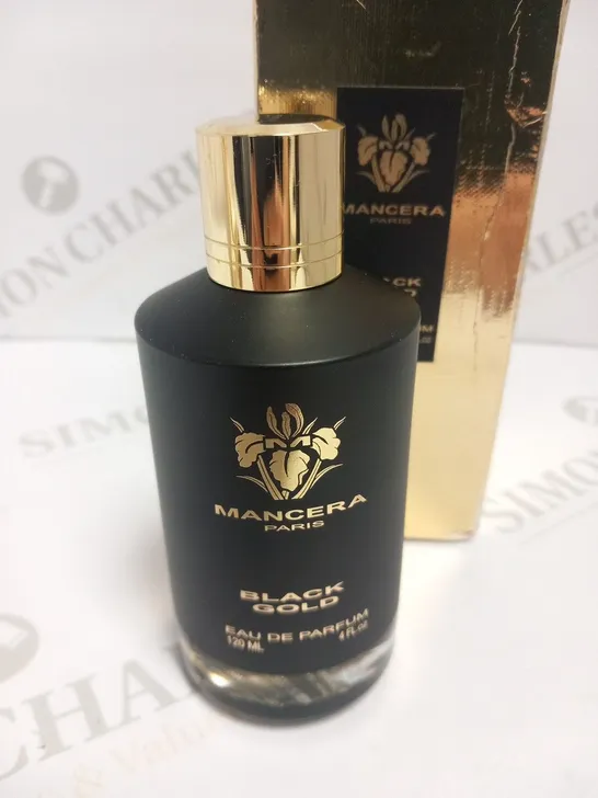 BOXED MANCERA PARIS BLACK GOLD EAU DE PARFUM 120ML