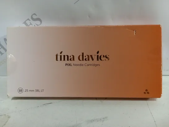 BOXED TINA DAVIES PIXL NEEDLE CARTRIDGES 0.25MM 3-ROUND LINER LONG TAPER