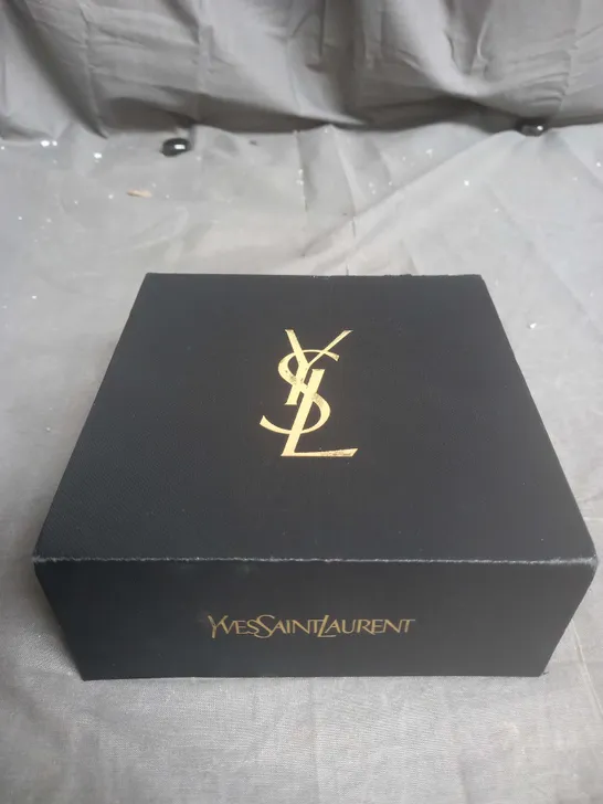 BOXED YVES SAINT LAURENT LIPSTICK AND FOUNDATION