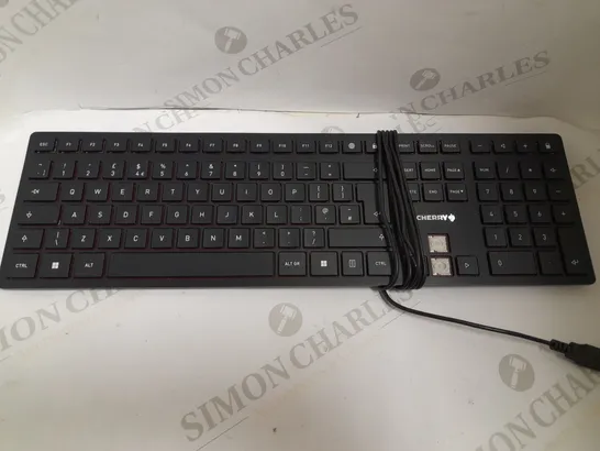 CHERRY KC 6000 SLIM KEYBOARD - BLACK