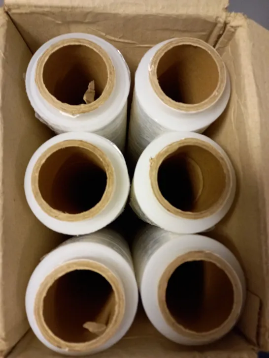 6 X ROLLS OF PALLET SHRINK WRAP - LENGTH UNSPECIFIED 