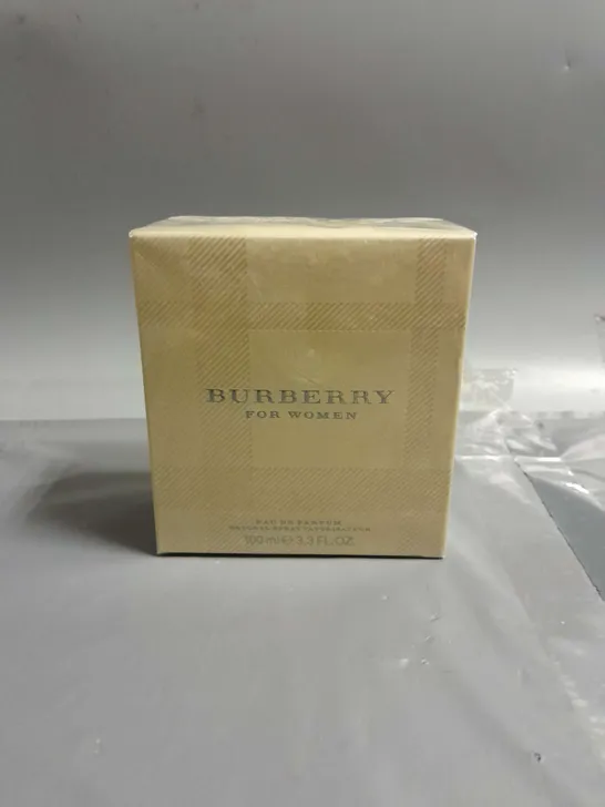 BOXED AND SEALED BURBERRY FOR WOMEN EAU DE PARFUM 100ML