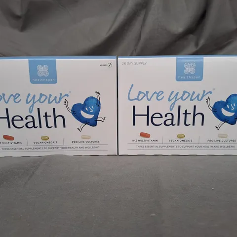 BOXED HEALTHSPAN 2X 28 DAYS ESSENTIAL SUPPLEMENTS 