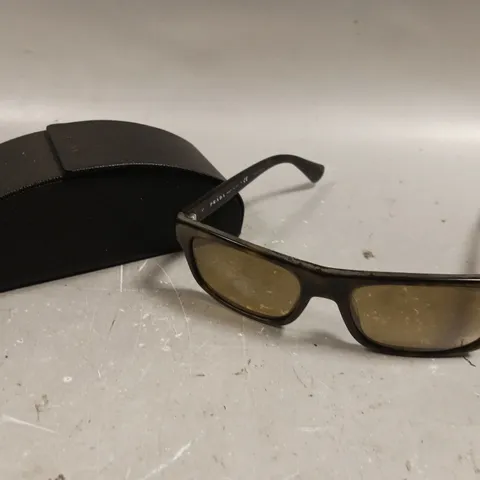 PRADA BLACK FULL FRAMED SUNGLASSES 