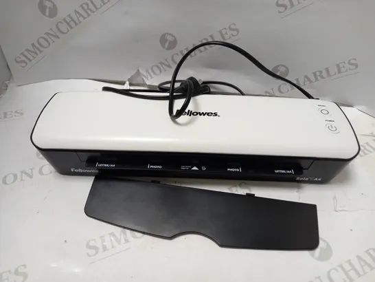 FELLOWES SOLA A4 LAMINATOR MACHINE