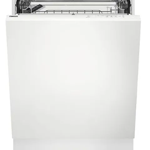 ZANUSSI SERIES 20 AIRDRY FULLY INTEGRATED DISHWASHER WITH AIRDRY TECHNOLOGY ZDLN1522 13 SETTINGS, 5 PROGRAMMES, 60CM, QUICK WASH, RINSE & HOLD, WHITE [ENERGY CLASS E]