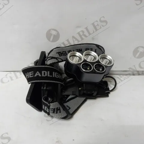 HEAD TORCH, HEAD TORCH RECHARGEABLE WITH 5 LIGHTS 6 MODES, RECHARGEABLE HEAD TORCH