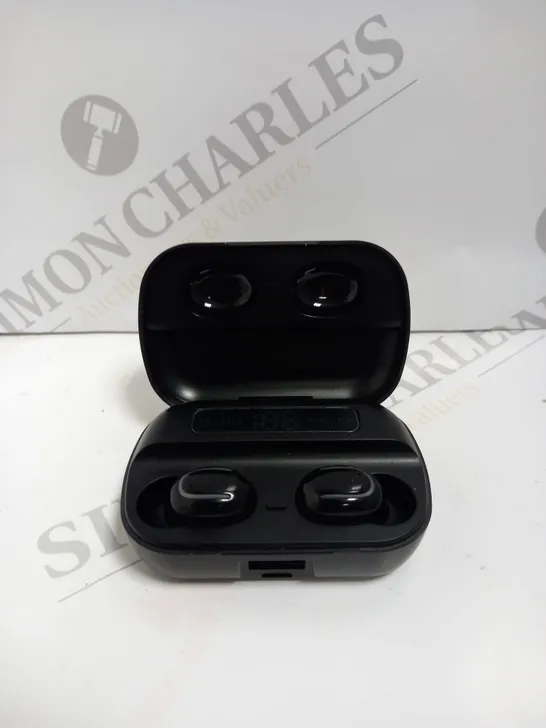 BOXED TWS HBQ-Q82SUPER MINI WIRELESS EARPHONES BLACK 