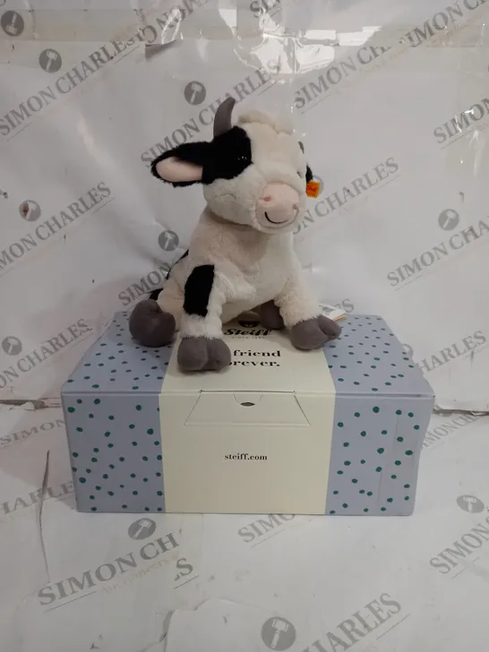 BOXED STEIFF FRIENDS COW TEDDY 