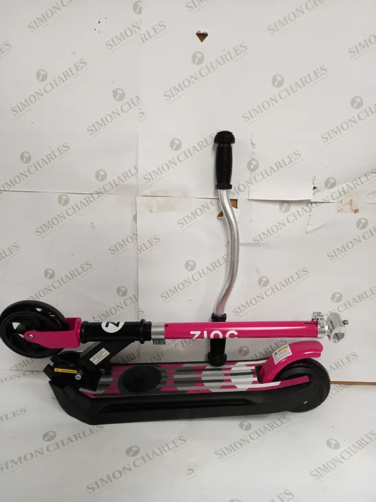 ZINC E4 MAX ELECTRIC SCOOTER - PINK (BOX WATER DAMAGED)  RRP £139.99