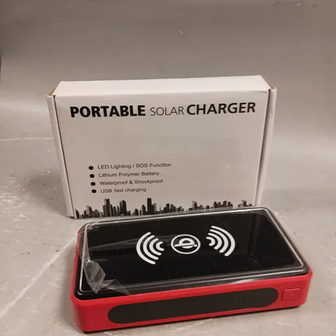 BOXED PORTABLE SOLAR CHARGER 