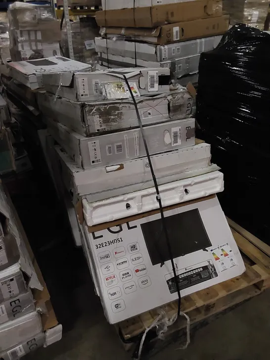 PALLET OF APPROXIMATELY 11 X ASSORTED UNTESTED TVS. BRANDS, MODELS AND CONDITIONS VARY