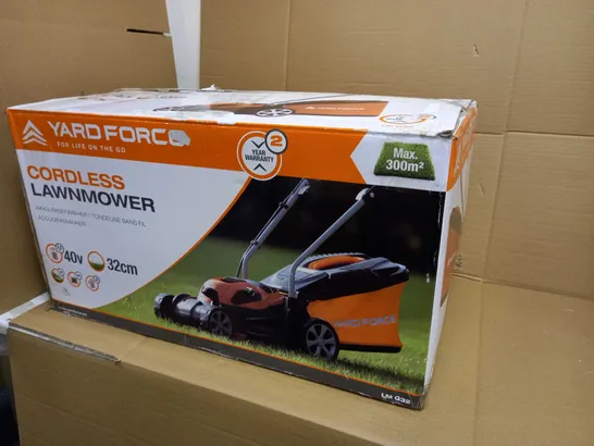 YARDFORCE 40V CORDLESS LAWNMOWER