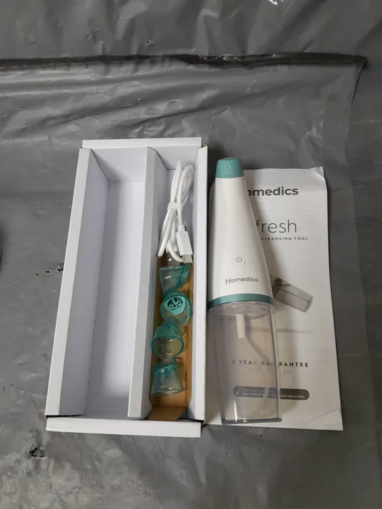 BOXED HOMEDICS REFRESH HYDRAFACIAL CLEANSER RRP £69.99